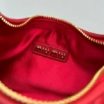 Miu Miu Wander Matelassé Nappa Leather Hobo Bag