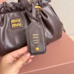 Miu Miu Joie Nappa Leather Bag