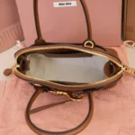 Miu Miu Aventure Nappa Leather Bag