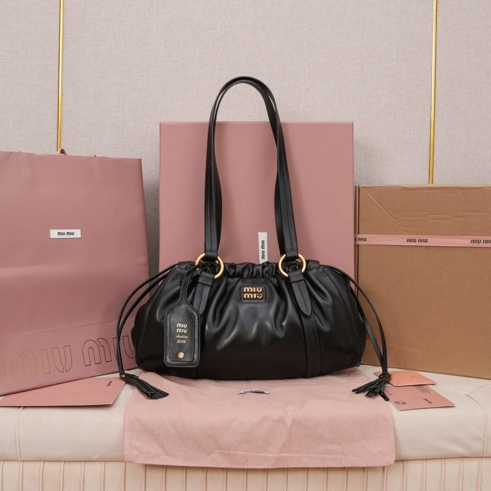 Miu Miu Joie Nappa Leather Bag