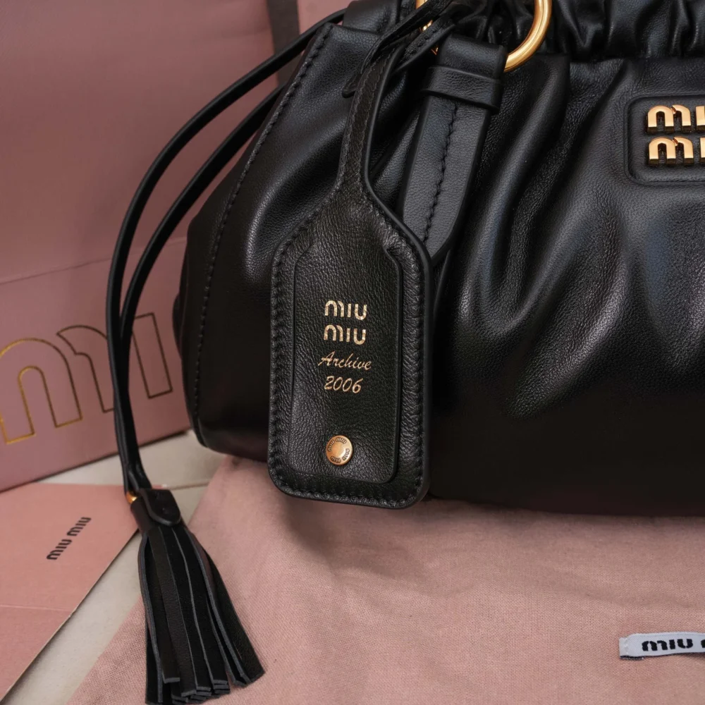 Miu Miu Joie Nappa Leather Bag
