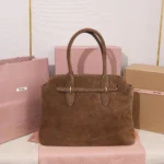 Miu Miu Aventure Suede Tote Bag