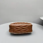 Miu Miu Wander Matelassé Nappa Leather Hobo Bag