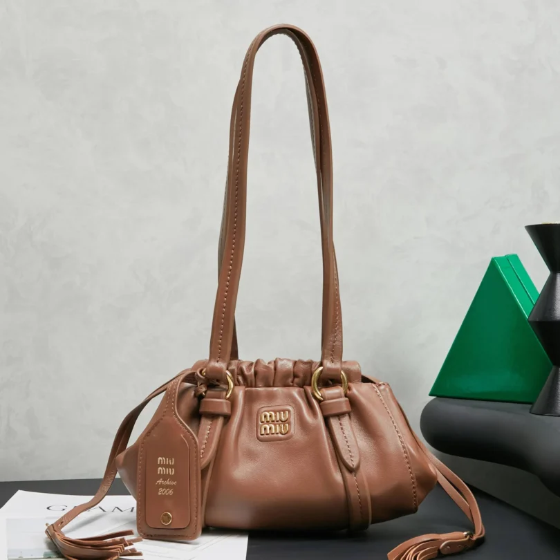 Miu Miu Joie Nappa Leather Bag
