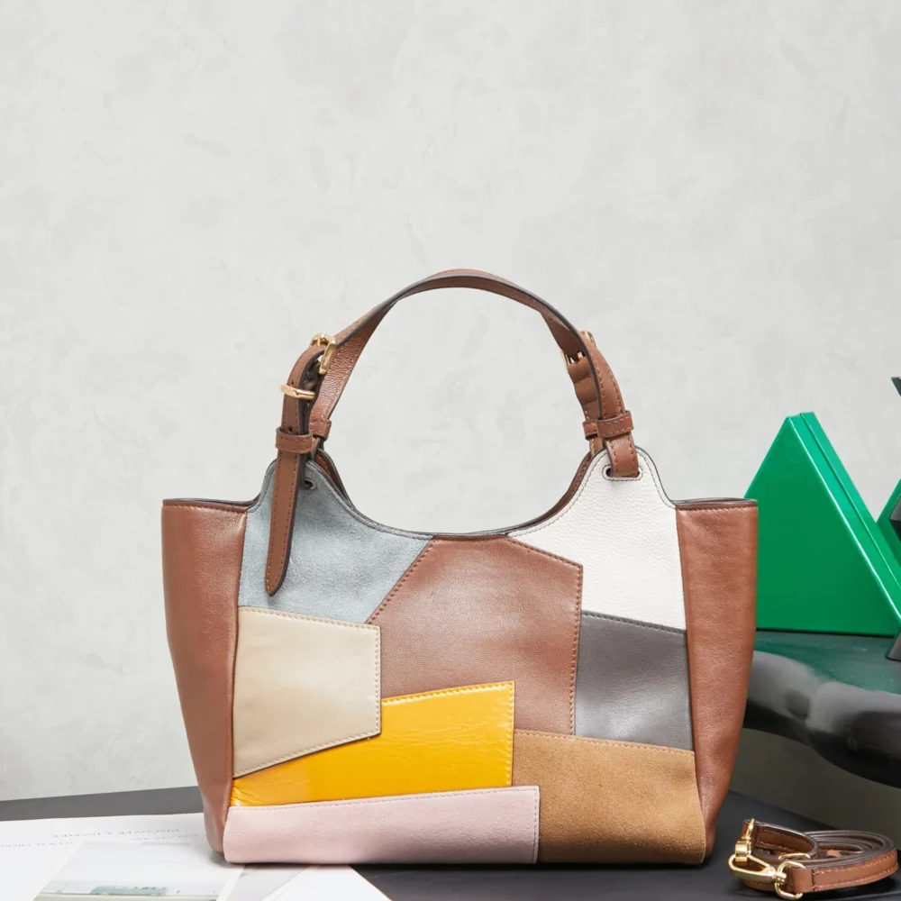 Miu Miu Patchwork Leather Handbag