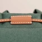 Miu Miu Canvas and Leather Backpack