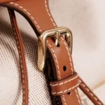 Miu Miu Canvas and Leather Backpack