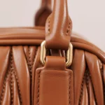 Miu Miu Arcadie Matelassé Nappa Leather Bag