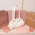 Miu Miu Joie Nappa Leather Bag