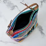 Miu Miu Fabric Crochet Pouch