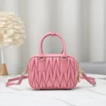 Miu Miu Arcadie Matelassé Nappa Leather Bag