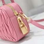 Miu Miu Arcadie Matelassé Nappa Leather Bag