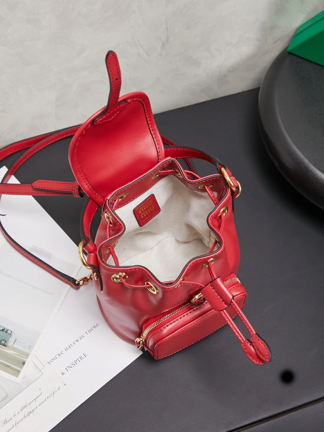 Miu Miu Leather Mini-backpack