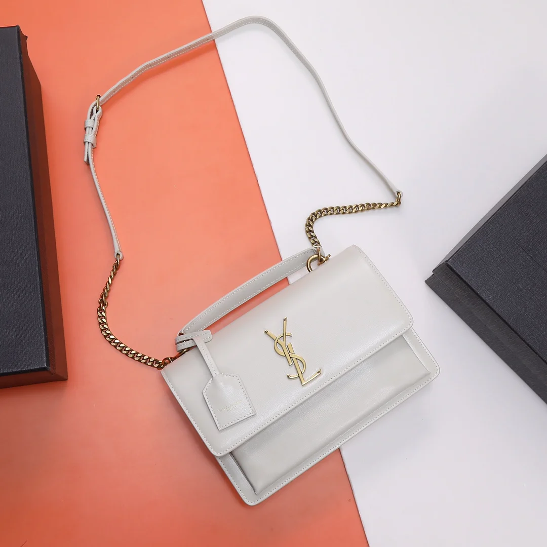 Saint Laurent SUNSET MEDIUM IN SMOOTH LEATHER Saint Laurent SUNSET MEDIUM IN SMOOTH LEATHER