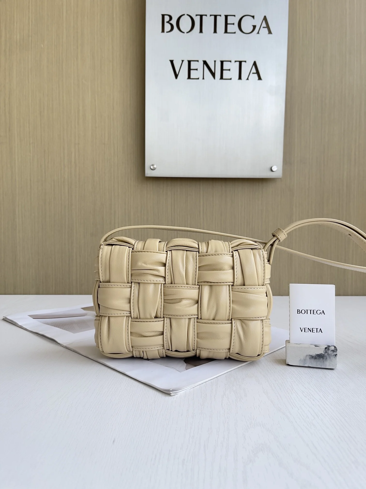Bottega Veneta Mini Wallace Shoulder Bag
