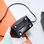 Saint Laurent LE 37 mini in shiny leather