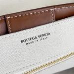 Bottega Veneta Small Andiamo Canvas Shoulder Bag