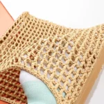 Saint Laurent Oxalis in raffia