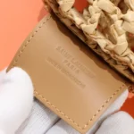 Saint Laurent Oxalis in raffia