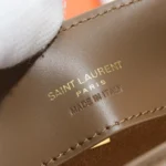 Saint Laurent LE 37 mini in shiny leather
