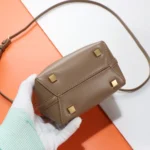 Saint Laurent LE 37 mini in shiny leather