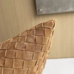 Bottega Veneta Large Campana Intrecciato Suede Shoulder Bag