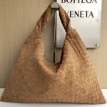 Bottega Veneta Large Campana Intrecciato Suede Shoulder Bag