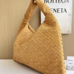 Bottega Veneta Large Campana Intrecciato Suede Shoulder Bag