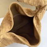 Bottega Veneta Large Campana Intrecciato Suede Shoulder Bag