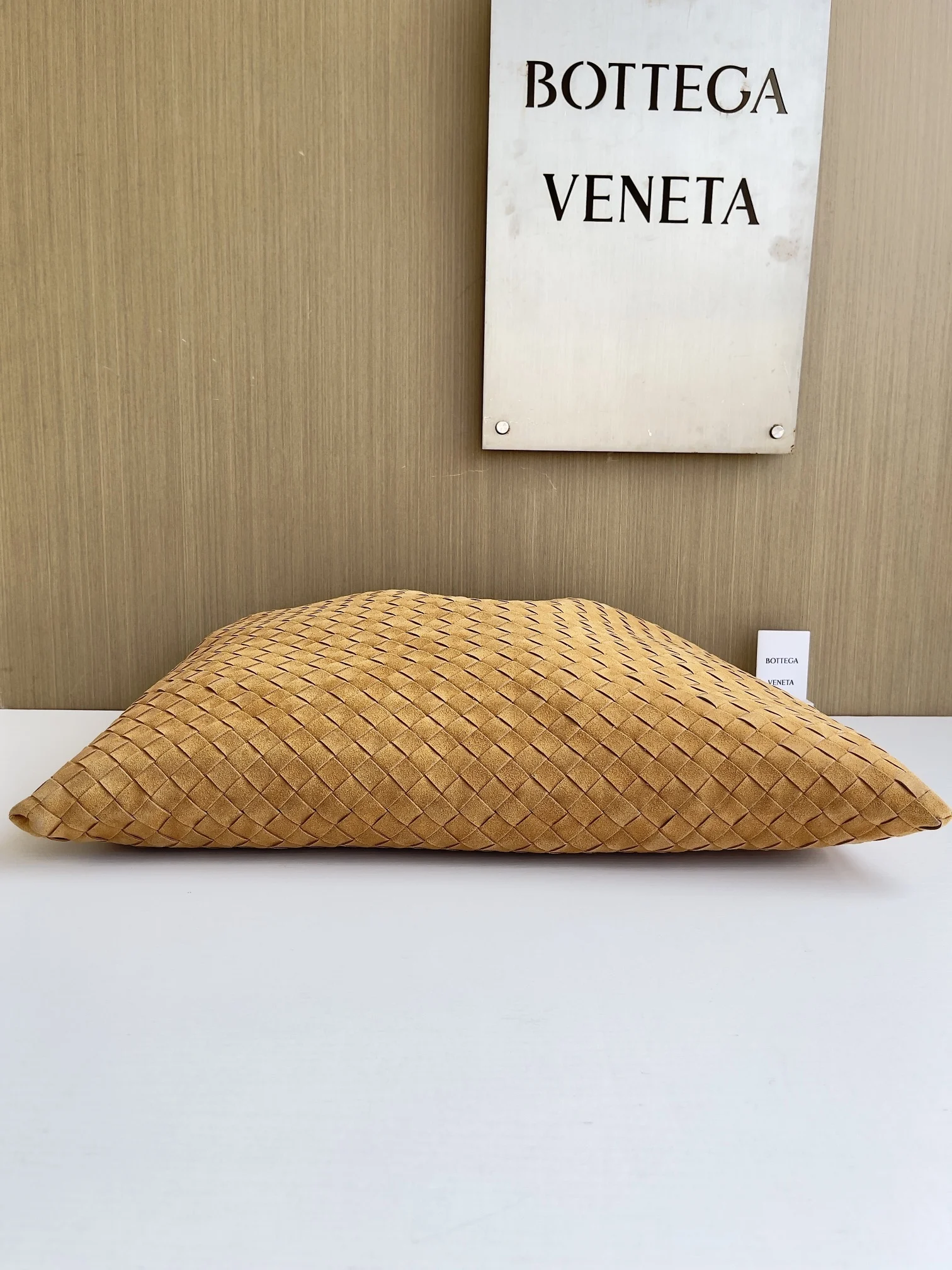 i1734501506_6587_0 (1) Bottega Veneta Large Campana Intrecciato Suede Shoulder Bag