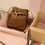 Miu Miu Nappa Leather Pouch