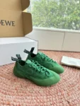 Loewe Grip sneaker in calfskin suede